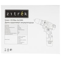 Дрель-шуруповерт Zitrek Green 12V Max