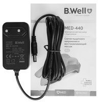 Массажный воротник B.Well MED-440 серый, фиолетовый