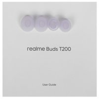 Наушники TWS Realme Buds T200  фиолетовый 2025