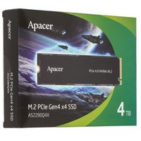 4000 ГБ M.2 NVMe накопитель Apacer AS2280Q4X [AP4TBAS2280Q4X-1]
