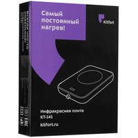 Плита компактная электрическая KITFORT КТ-141 черный