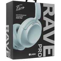 Беспроводные/проводные наушники Fiero Rave Pro  зеленый 2025