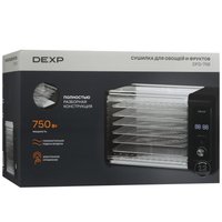 Сушилка для овощей и фруктов DEXP DFD-756 серый