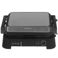 Гриль Tefal SuperGrill GC510DE0 серебристый