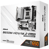 Материнская плата ASRock B650M-HDV/M.2 White