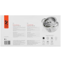 Кастрюля OneTwo Sapphire O3SC50 5 л 22 см серебристый