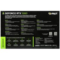 Graphics card Palit GeForce RTX 5060 Dual OC [NE75060S19P1-GB2063D]