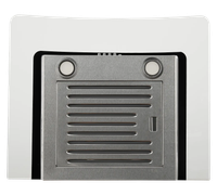 Exhaust hood fireplace Artel Rainbow 0660 silver/transparent