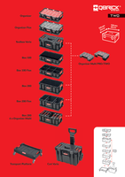Органайзер модульный для инструмента и принадлежностей QBRICK SYSTEM TWO Organizer Flex Plus