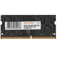 Оперативная память SODIMM QUMO [QUM4S-16G2666P19] 16 ГБ