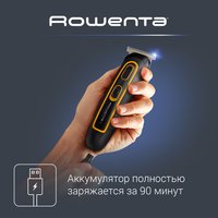 Триммер Rowenta Sport TN9113F0 черный/желтый