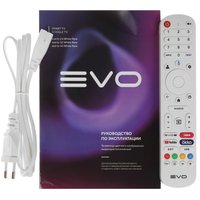 24" (61 см) Телевизор EVO TV 24 White New белый