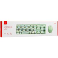 Клавиатура+мышь беспроводная   DEXP Green Candy зеленый