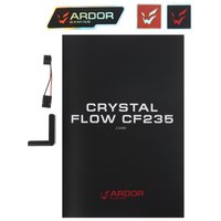Корпус ARDOR GAMING Crystal Flow CF235  черный