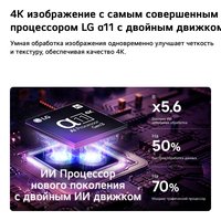 65" (164 см) Телевизор LG OLED65C6RLA черный