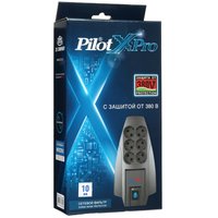 Сетевой фильтр Pilot X-PRO серый