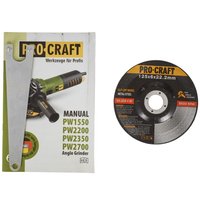 Углошлифовальная машина (УШМ) Procraft PW1550