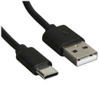Kabel Aceline USB Type-C - USB Type-A qora