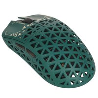 Мышь беспроводная/проводная Attack Shark R5 Ultra [Shark R5 Green] зеленый
