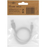 Кабель FinePower micro USB-B - USB Type-A черный 1 м