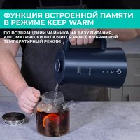 Электрочайник Timberk T-EK21S104WF черный
