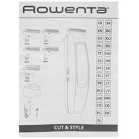 Триммер Rowenta TN1851E0 Barber Experience серебристый/черный