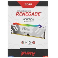 Оперативная память Kingston Fury Renegade White RGB [KF580C38RWA-24] 24 ГБ