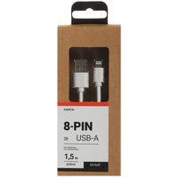 Кабель Aceline Lightning 8-pin - USB Type-A белый 1.5 м