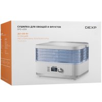 Сушилка для овощей и фруктов DEXP DFD-455V белый
