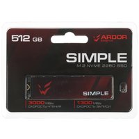 512 ГБ M.2 NVMe накопитель ARDOR GAMING Simple SI512TSHI