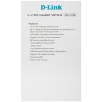 Коммутатор D-Link DGS-1016D/J1A