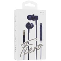 Wired headphones Fiero R-100 blue 2020