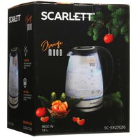 Электрочайник Scarlett SC-EK27G36 черный