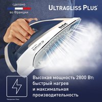 Iron Tefal Ultragliss Plus FV6812E0 blue
