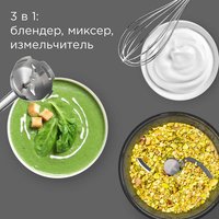 Блендер погружной РЕДМОНД BH423 бежевый