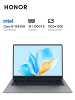 14" Ноутбук HONOR MagicBook X14 2025 5301ALXJ/FRG-X серый