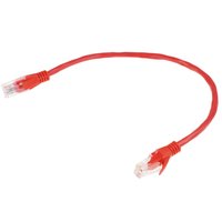 Патч-корд ExeGate UTP-RJ45-RJ45-5e-0.3M-RD