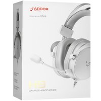Проводные наушники ARDOR GAMING H9  белый 2024