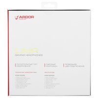 Проводные наушники ARDOR GAMING Lair  белый 2024