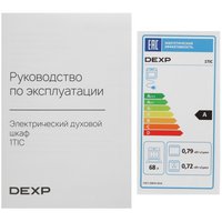 Электрический духовой шкаф DEXP 1TiC черный