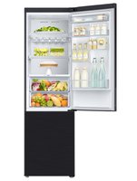 Холодильник с морозильником   Samsung RB37A5211B1/WT серый
