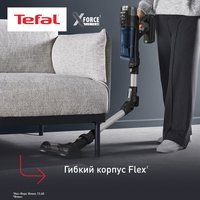 Вертикальный пылесос  Tefal Aqua TY9AC1WO  синий