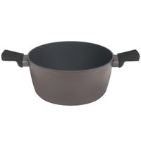 Кастрюля OneTwo Agate O3SC44 4.4 л 24 см серый