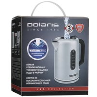 Электрочайник Polaris PWK 1729CA Water Way Pro серебристый
