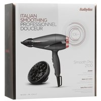 Фен BaByliss 6709DE серый/розовый