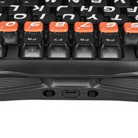 Клавиатура  проводная + беспроводная GravaStar Mercury K1 Pro цвет черный