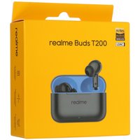 Наушники TWS Realme Buds T200  черный 2025