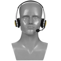 Wired headphones Microlab K250 yellow 2014