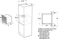 Встраиваемая микроволновая печь Gorenje BMX251M2BG черный