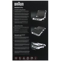 Гриль Braun MultiGrill 9 Pro CG9160 серебристый